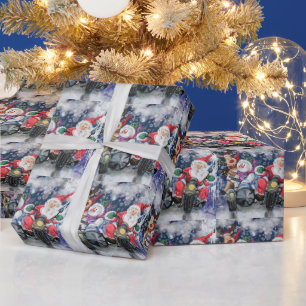 Funny Christmas Wrapping Papier Happy Friends Geschenkpapier