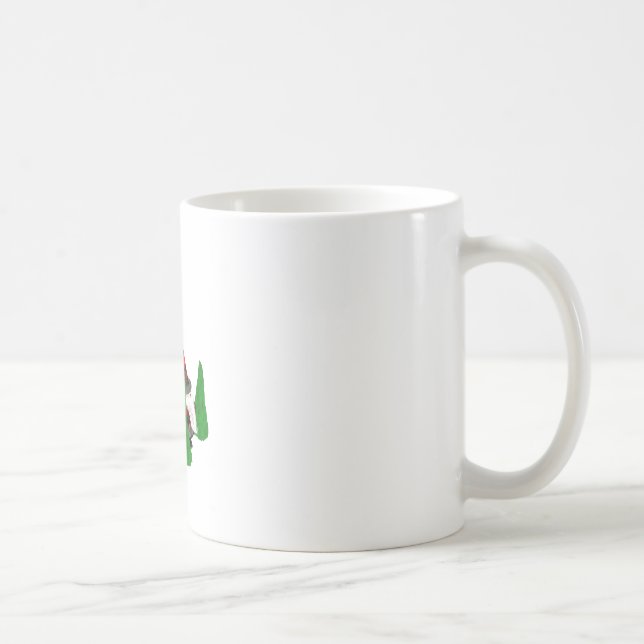 Funny Christmas Zwarfs Tasse (Rechts)