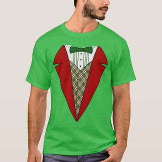 Funny Christmasuedo Red und Greenu Freunde T-Shirt