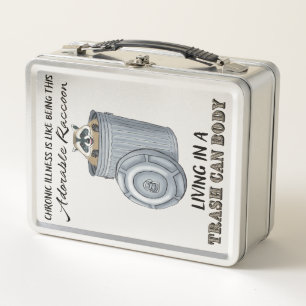 Funny Chronic Illness Gift, Chronic Illness Joke Metall Brotdose