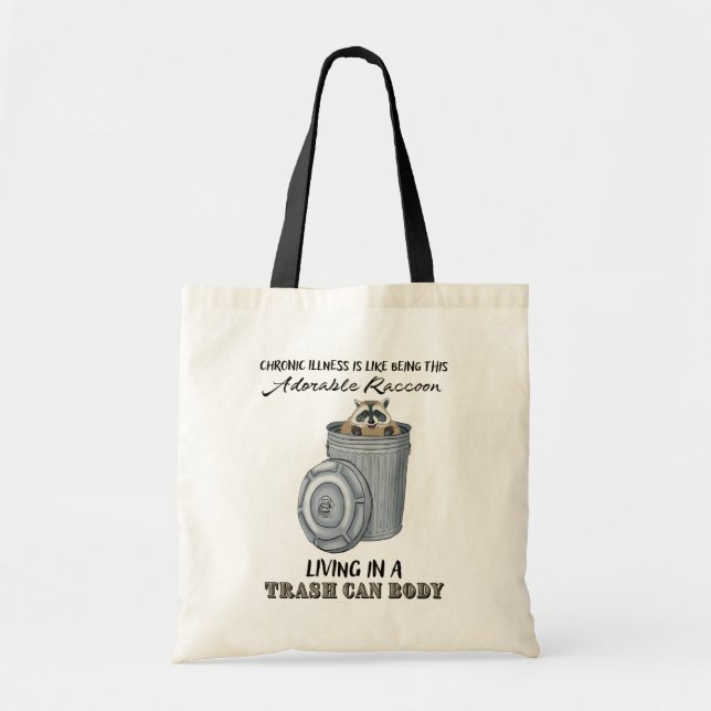 Funny Chronic Illness Tasche, Chronic Illness Joke Tragetasche (Vorne)