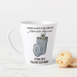 Funny Chronic Illness Tasse, Chronic Illness Joke Milchtasse