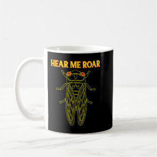 Funny Cicada Mega Brood XIX XIII 13 17 Jahre Cicad Kaffeetasse