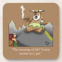 Funny Cigars und Scotch Spaß Untersetzer Set