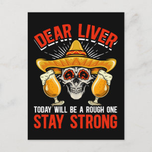 Funny Cinco De Mayo Beer Joke Alcohol Fun Postkarte