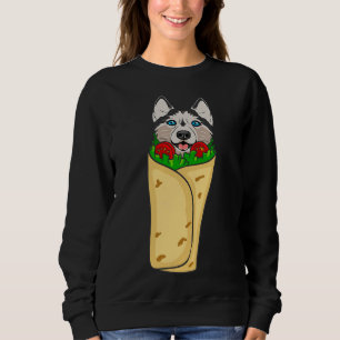 Funny Cinco De Mayo Burrito Husky Cinco De Doggo S Sweatshirt
