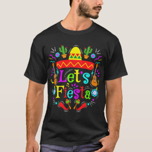 Funny Cinco De Mayo Cactus Lasse Fiesta Mexican Fi T-Shirt