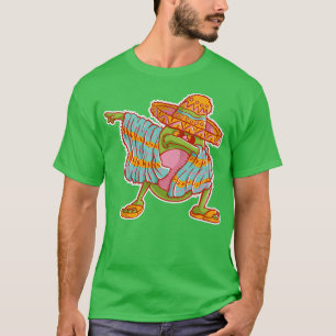 Funny Cinco De Mayo Dabbing Avocado 2 T-Shirt