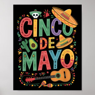 Funny Cinco De Mayo Fiesta Mexikanisches Party 5 D Poster