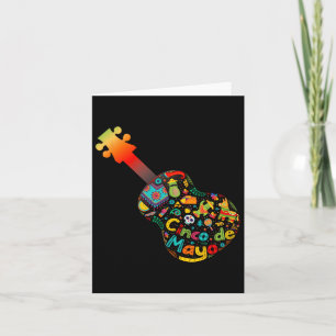 Funny Cinco De Mayo Guitar Fiesta Mexican Cinco De Karte