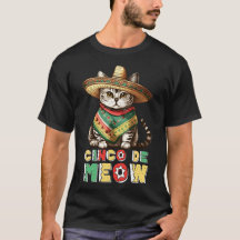 Funny Cinco De Mayo Niedlich mexikanische Katze So