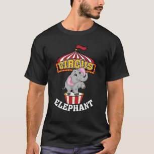 Funny Circus Elephant Cool Circus Tier Tamer Fan T-Shirt