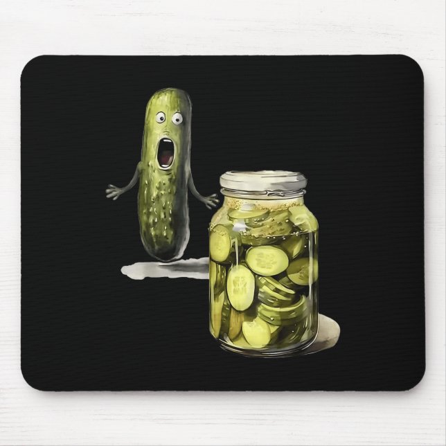 Funny Ckle Überraschung ein Cuber und ein Glas ges Mousepad (Vorne)
