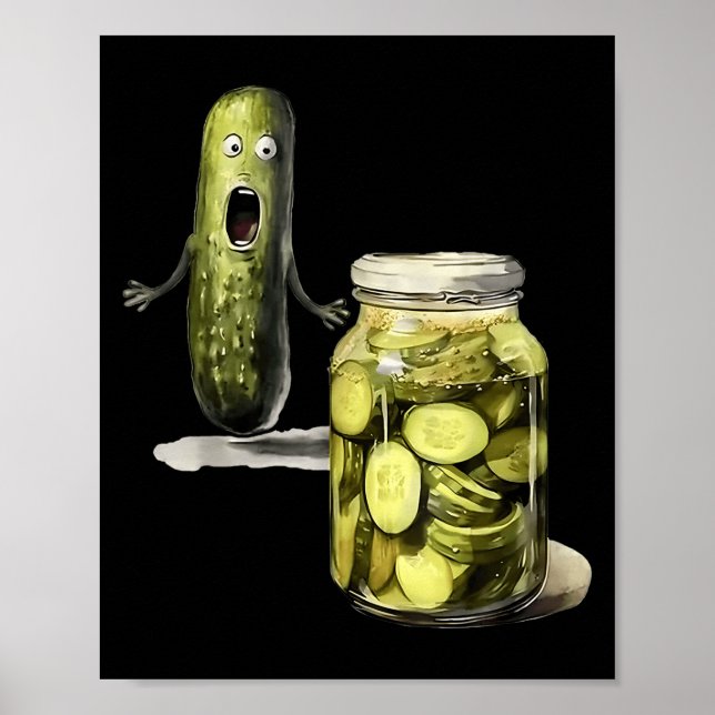 Funny Ckle Überraschung ein Cuber und ein Glas ges Poster (Vorne)