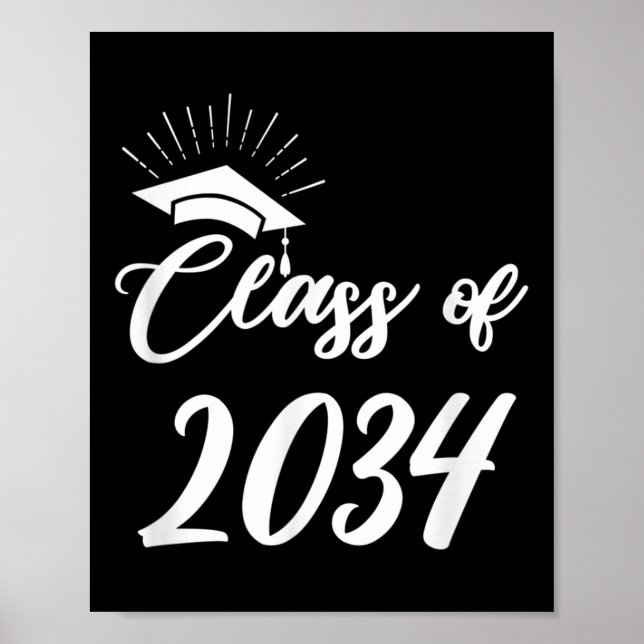 Funny Cl Of 20 Grow With You 2021 2022 Graduation  Poster (Vorne)