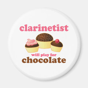 Funny Clarinet Magnet