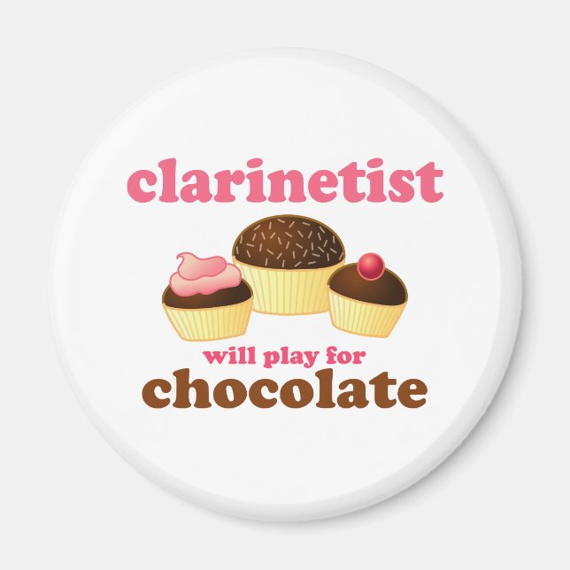 Funny Clarinet Magnet (Vorne)