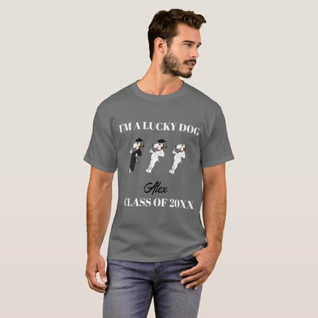 FUNNY CLASS OF 20XX CUSTOM ABSCHLUSS T - Shirt (Vorne ganz)