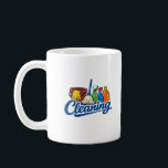 Funny Cleaning Lady Housekeeping Housekeeper Kaffeetasse<br><div class="desc">Funny Cleaning Lady Housekeeping Housekeeper with playful janitor humor celebrating hardworking cleaning professionals. Perfect for housekeeping teams,  cleaning crews,  and workers who keep homes,  offices,  and hotels spotless.</div>