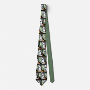 FUNNY CLERICAL UNICORN PATTERN KRAWATTE