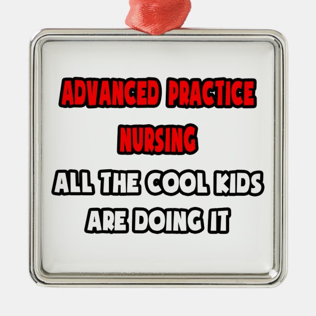 Funny Clinical RN Specialist Shirts und Geschenke Silbernes Ornament (Vorne)