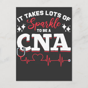 Funny CNA Nurse Certified Nurse Assistant Postkarte