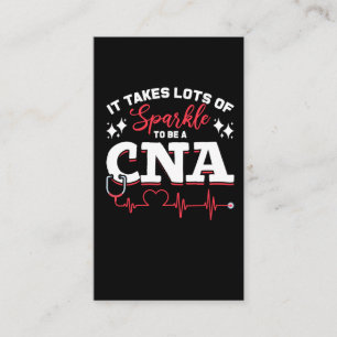 Funny CNA Nurse Certified Nurse Assistant Visitenkarte