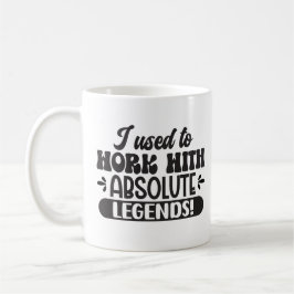 Funny Co-Worker Verlasse für einen neuen Arbeitspl Kaffeetasse