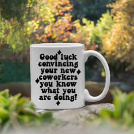 Funny Co-Worker Viel Glück Farewell Kaffeetasse