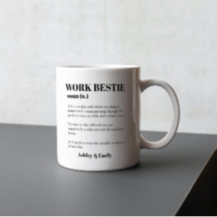 Funny Co-worker work Bestie Gift Kaffeetasse