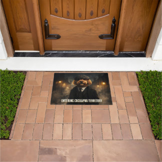 Funny Cockapoo Doormat Dog Door Mat Gift Fußmatte