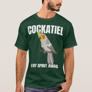 Funny Cockatiel ist mein Spirit Animal Cockatail P T-Shirt