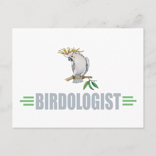 Funny Cockatiel Postkarte (Vorderseite)