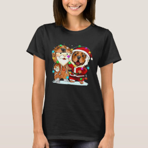 Funny Cocker Spaniel mit Weihnachten im Weihnachts T-Shirt