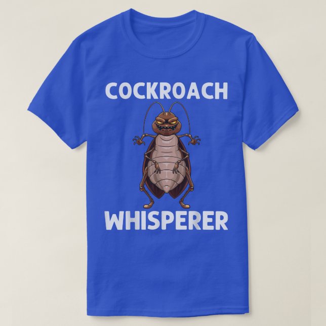 Funny Cockroach für Männer Frauen Entomology Pest  T-Shirt (Design vorne)