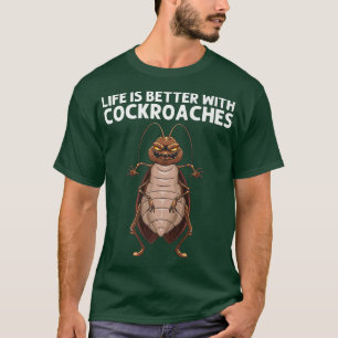 Funny Cockroach für Männer Frauen Entomology Pest  T-Shirt