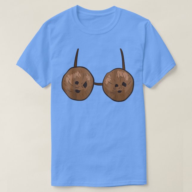 Funny Coconut Summer Coconuts Funny Halloween  T-Shirt (Design vorne)
