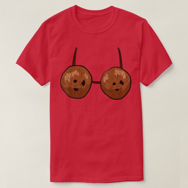 Funny Coconut Summer Coconuts Funny Halloween T-Shirt (Design vorne)