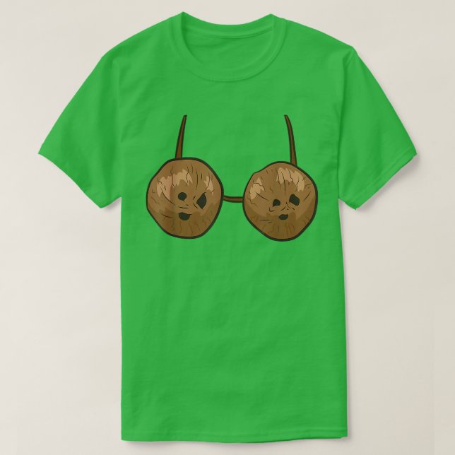 Funny Coconut Summer Coconuts Funny Halloween T-Shirt (Design vorne)