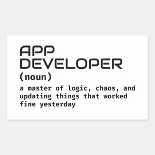 Funny Coder Definition Sticker