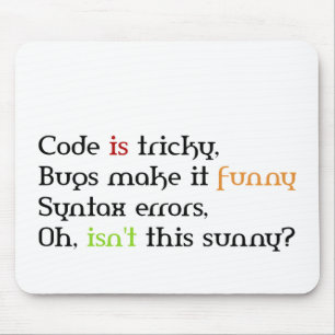 Funny Coding Quotes, Geschenke für Programmierer Mousepad