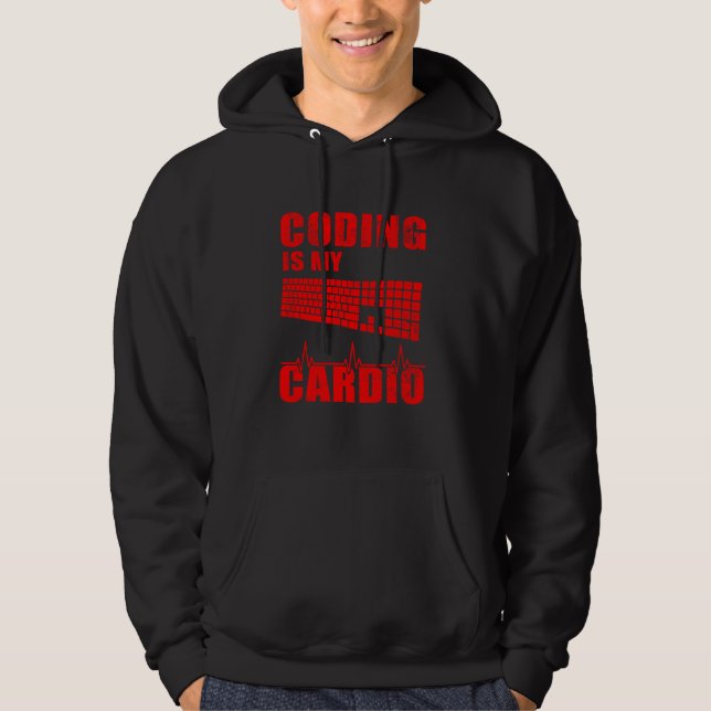 Funny Coding Software Engineer for Men Women Cool Hoodie (Vorderseite)