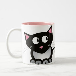 Funny Coffee black mit Katzenhaar Tasse
