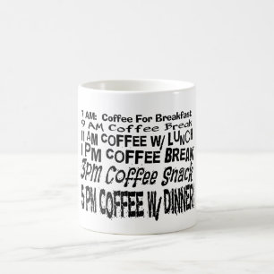 Funny Coffee Break Plan Kaffeezubereitung Tasse