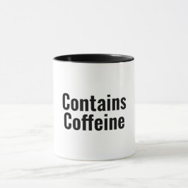 Funny coffee coffein spielen Worte Typografie Tasse