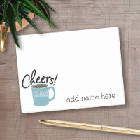 Funny Coffee Drinker - Cheers Irgendwo um 8 Uhr mo