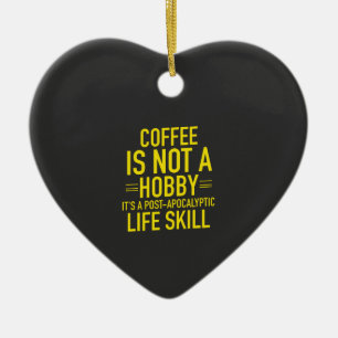 Funny Coffee Keramik Ornament