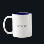 Funny Coffee King Breakfast Kaffee Tasse<br><div class="desc">Freuen Sie sich auf eine individuelle und individuelle Tasse des Funny Coffee King Breakfast Coffee. Die Optionen Bearbeiten und Farbe stehen zur Verfügung.</div>