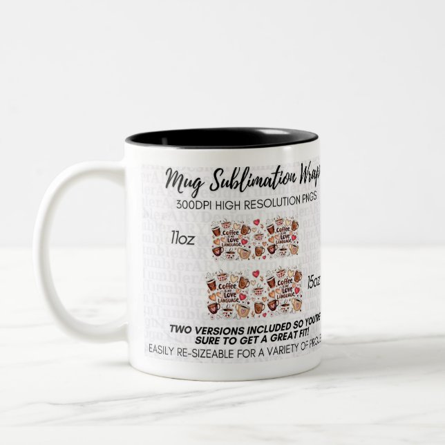 funny coffee lover mug zweifarbige tasse (Links)