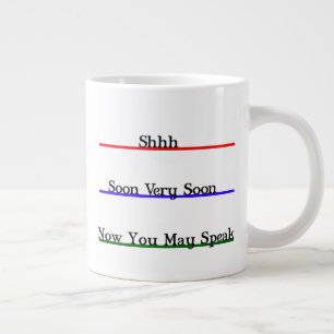 Funny Coffee Lovers Jumbo-Tasse